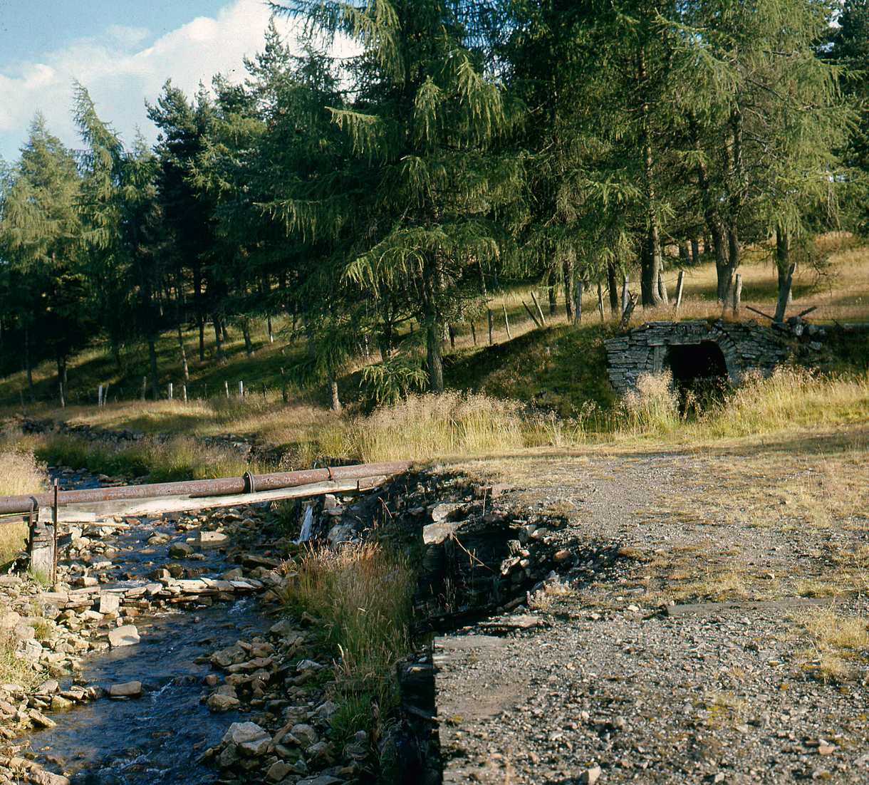 Caplecleugh level Nenthead 1971